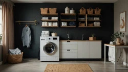 Agencement de rangement dans une chambre d'enfant  