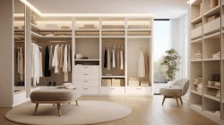 Pose de meubles sur-mesure dans un cellier  